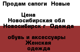 Продам сапоги. Новые! › Цена ­ 1 000 - Новосибирская обл., Новосибирск г. Одежда, обувь и аксессуары » Женская одежда и обувь   